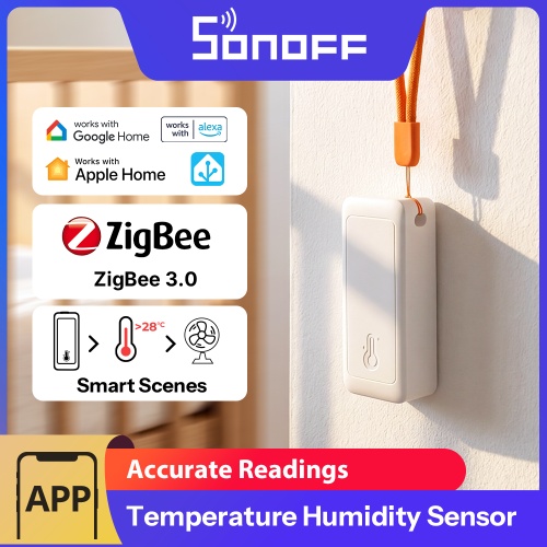 SONOFF Zigbee Temperature Humidity Sensor TH Lite Smart Home