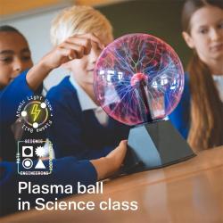 Mesmerizing 3" Atmosphere Glass Plasma Magic Ball