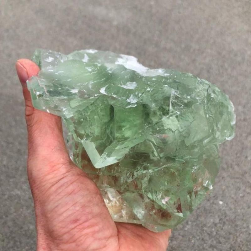 Green Fluorite Natural Crystal - The Gentle Healer for Meditation and Decor