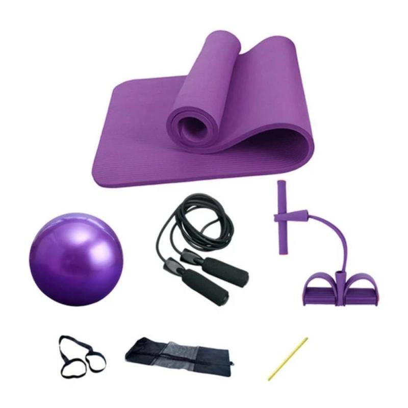 Deluxe Home Gym Yoga Fitness 5-Piece Exercise Set