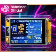 1000KH/s Electric Bitcoin Solo Miner – NMMiner V2 Powered ESP32 Mini BTC Lottery Miner with 2.8" Smart Display & Touch Screen